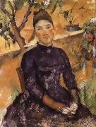 Paul Cezanne Mrs. Cezanne oil